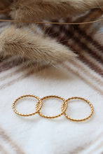 Charger l'image dans la galerie, Bague torsade OR