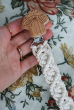 Charger l'image dans la galerie, Attache-suce champignon (7 couleurs de cordes)