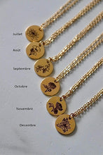 Charger l'image dans la galerie, Fleurs de naissance OR